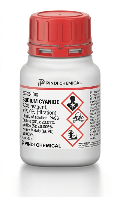Sodium cyanide in Pakistan
