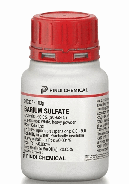 Barium sulfate in Pakistan