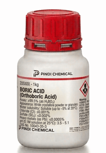 Boric acid in Pakistan
