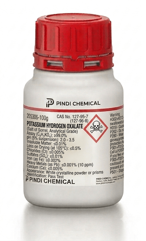 Potassium hydrogen oxalate in Pakistan